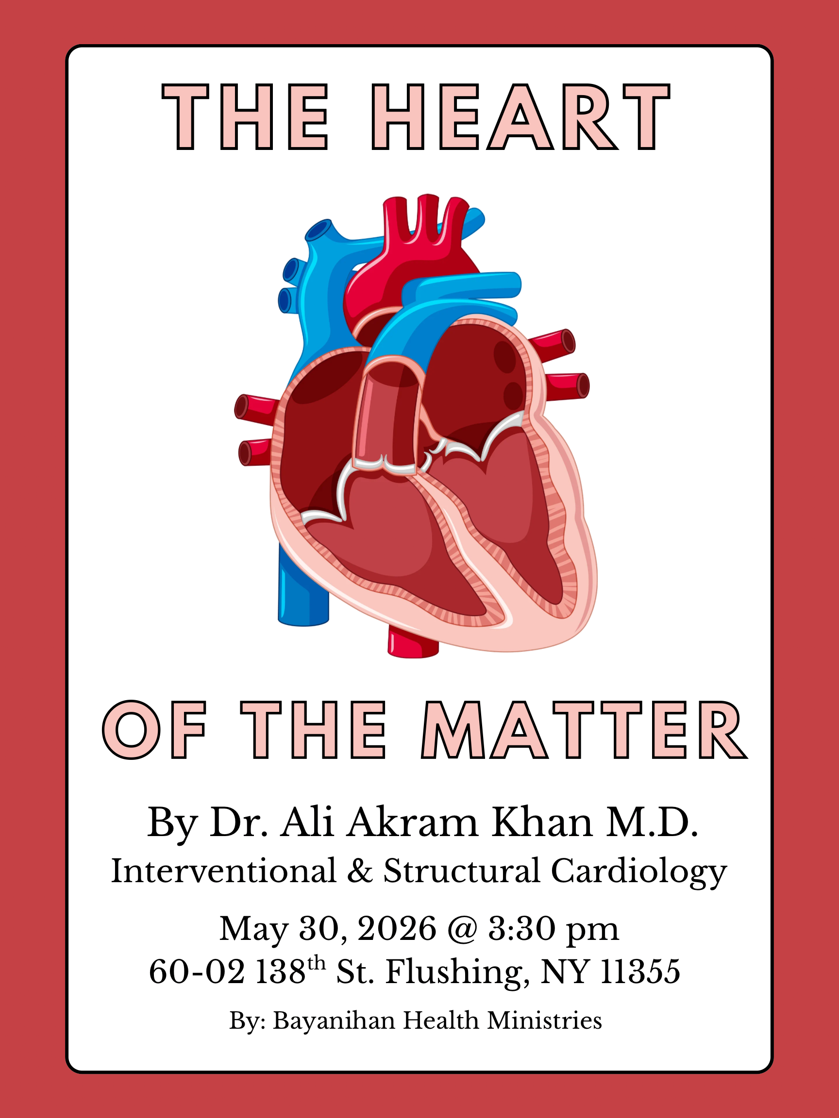 Heart of the Matter — Community Lecture